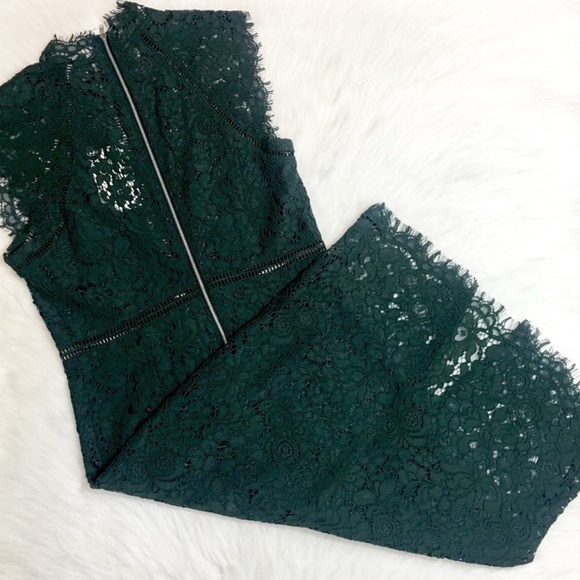 NWT Revolve x Bardot Forest Lace Panel Dress - Picture 8 of 8